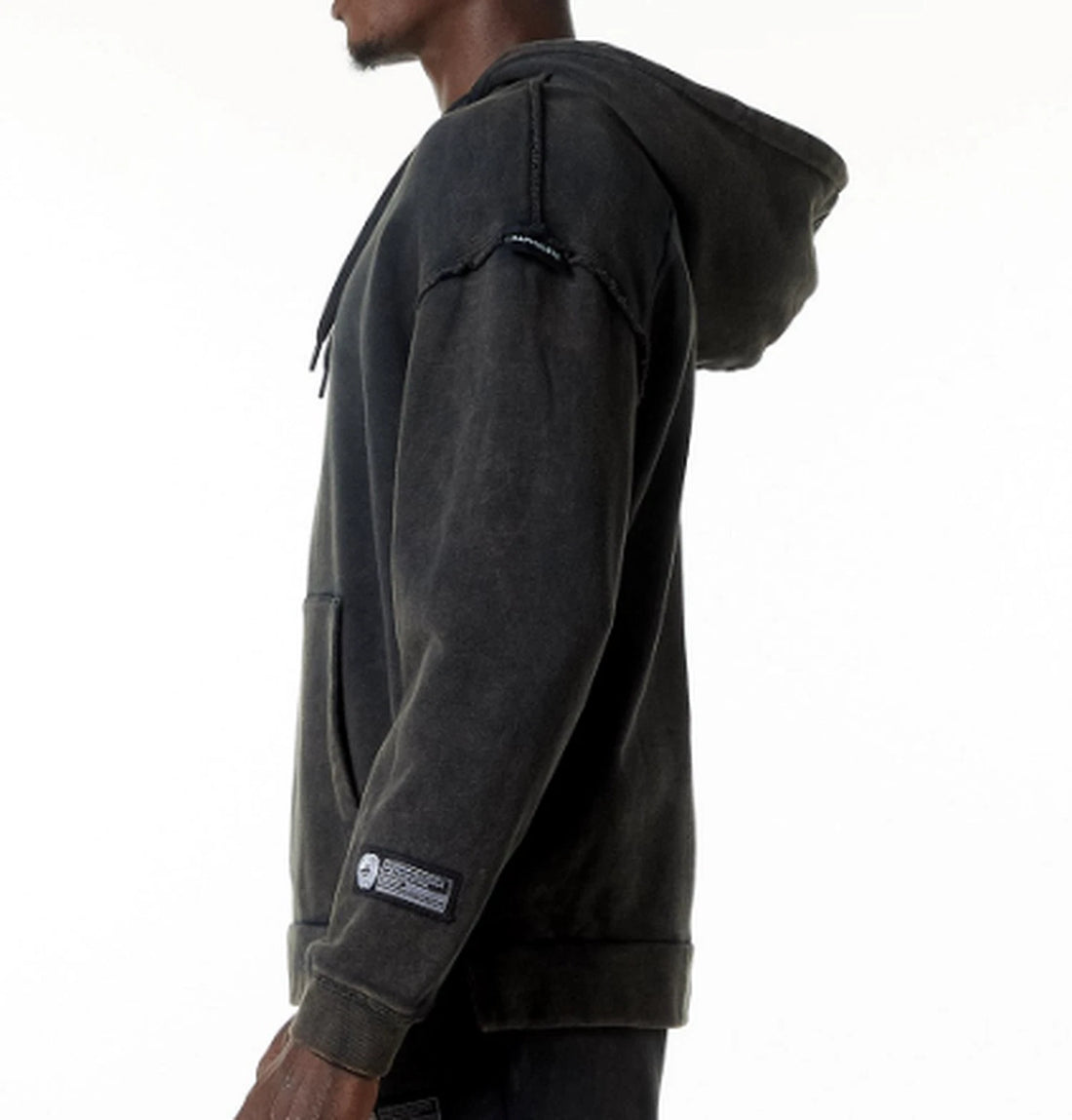 NEW Alphalete Men's Terry Oversize Hoodie ONYX Size S ( 256658)