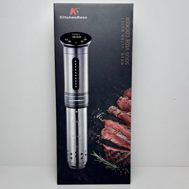 KitchenBoss WiFi Sous Vide Cooker G310 1100 Watts Thermal Immersion Cooking Machine (Silver)