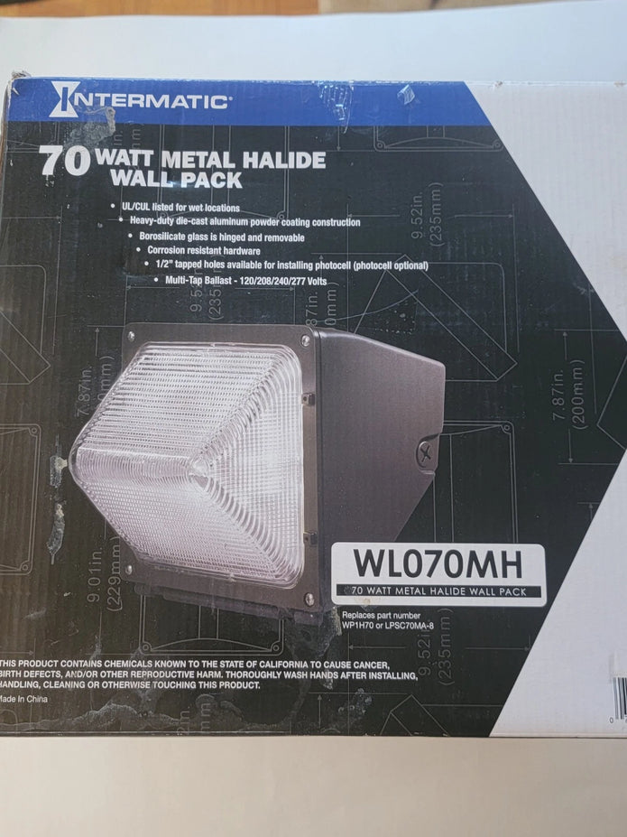 Intermatic RAB Lighting WP1GH70 70W Metal Halide Wallpack