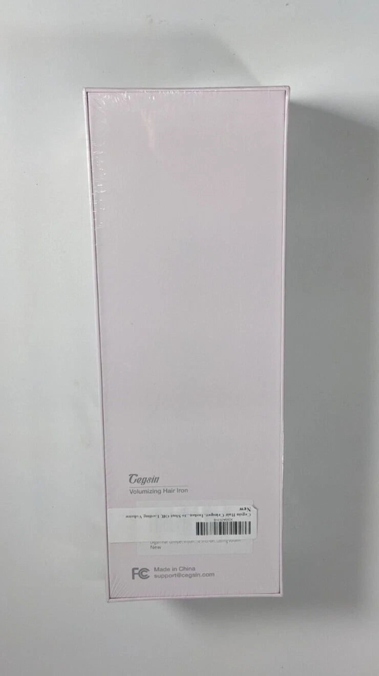 NEW  Cegsin (CF01A) Volumizing Hair Iron