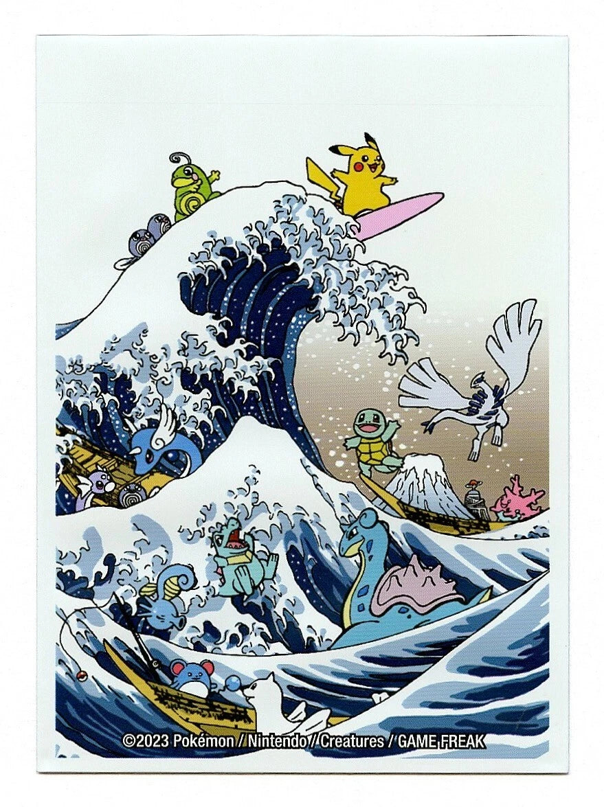 Pokémon Center: Pokémon TCG: Great Wave Pikachu & Friends Card Sleeves (65 Sleeves)