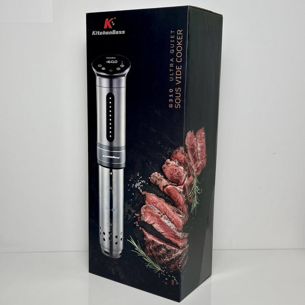 KitchenBoss WiFi Sous Vide Cooker G310 1100 Watts Thermal Immersion Cooking Machine (Silver)