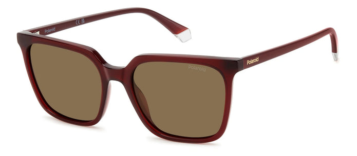 POLAROID PLD 4163/S LHF BURGUNDY 2 55/18/145 Women's Sunglasses