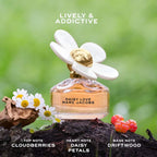 Daisy Love Eau de Toilette with  White Florals & Driftwood 100ml