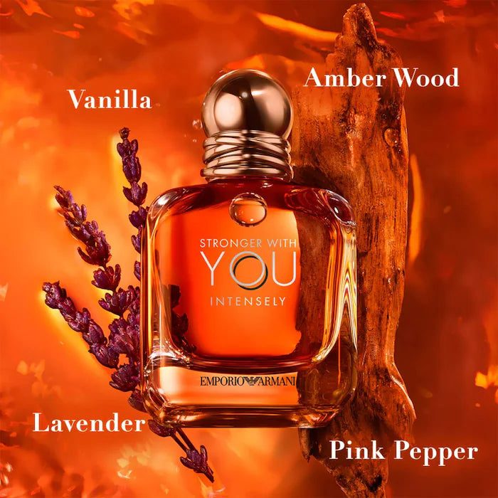 Armani Beauty Stronger With You Intensely with Pink Pepper & Vanilla 100ml
