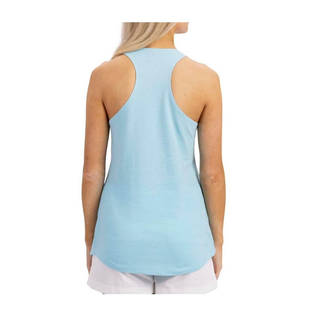 Pikachu Pokémon Summer Days Light Blue French Terry Racerback Tank Top - Women