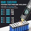 SeeSii Battery Spot Welder, Handheld Spot Welder with a Battery Tester for 0.1-0.25mm Nickel, Portable Spot Welding for 18650/lithium battery
