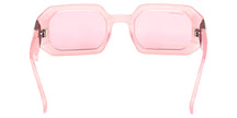 Swarovski SK 387 72S Pink Rectangular Plastic Sunglasses Frame 50-23-140 Stones