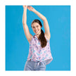 Pokémon Tropical Sunny Seas Purple Sleeveless Tropical Shirt - Women