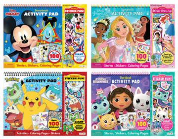 Children's Activity Pad, Assorted Tittles