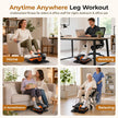 DEMO Under Desk Elliptical Machine - Electric Elliptical Exerciser with 3 Auto Modes, 12 Speed Levels & 30-Min Timer, Forward/Reverse Motion