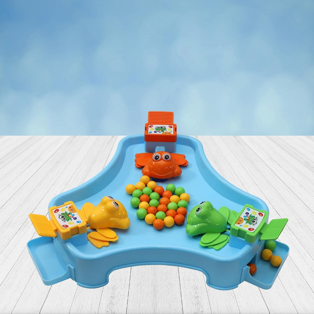 Toy Zone Frog Eat Beans Game-3 Players|Eat The Beans|Hungry Frog for Kids