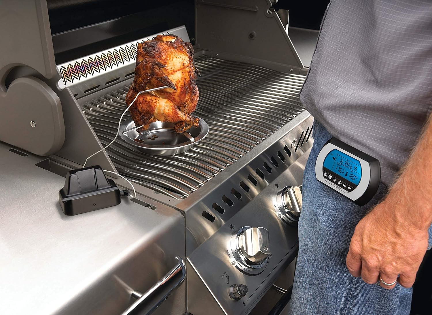 Napoleon PRO Wireless Digital Thermometer, Multi (70006)
