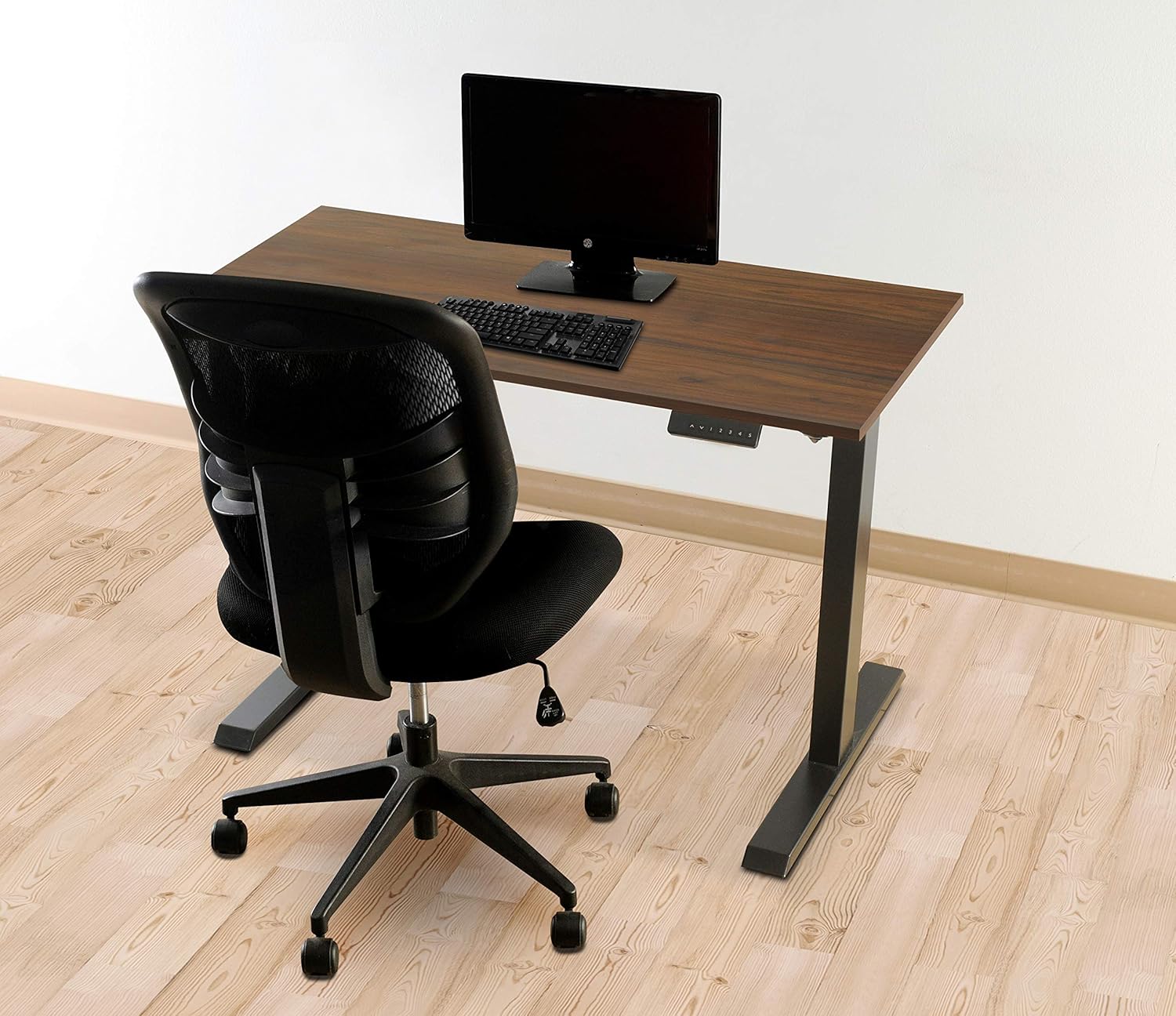 TechOrbits 47 Inch Electric Standing Desk Frame with Tabletop - Motorized Workstation