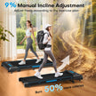 Walking Pad with 9% Incline, FOUSAE 3 in 1 6.2 MPH Treadmill for Home /X390AB