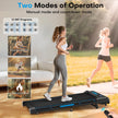 Walking Pad with 9% Incline, FOUSAE 3 in 1 6.2 MPH Treadmill for Home /X390AB