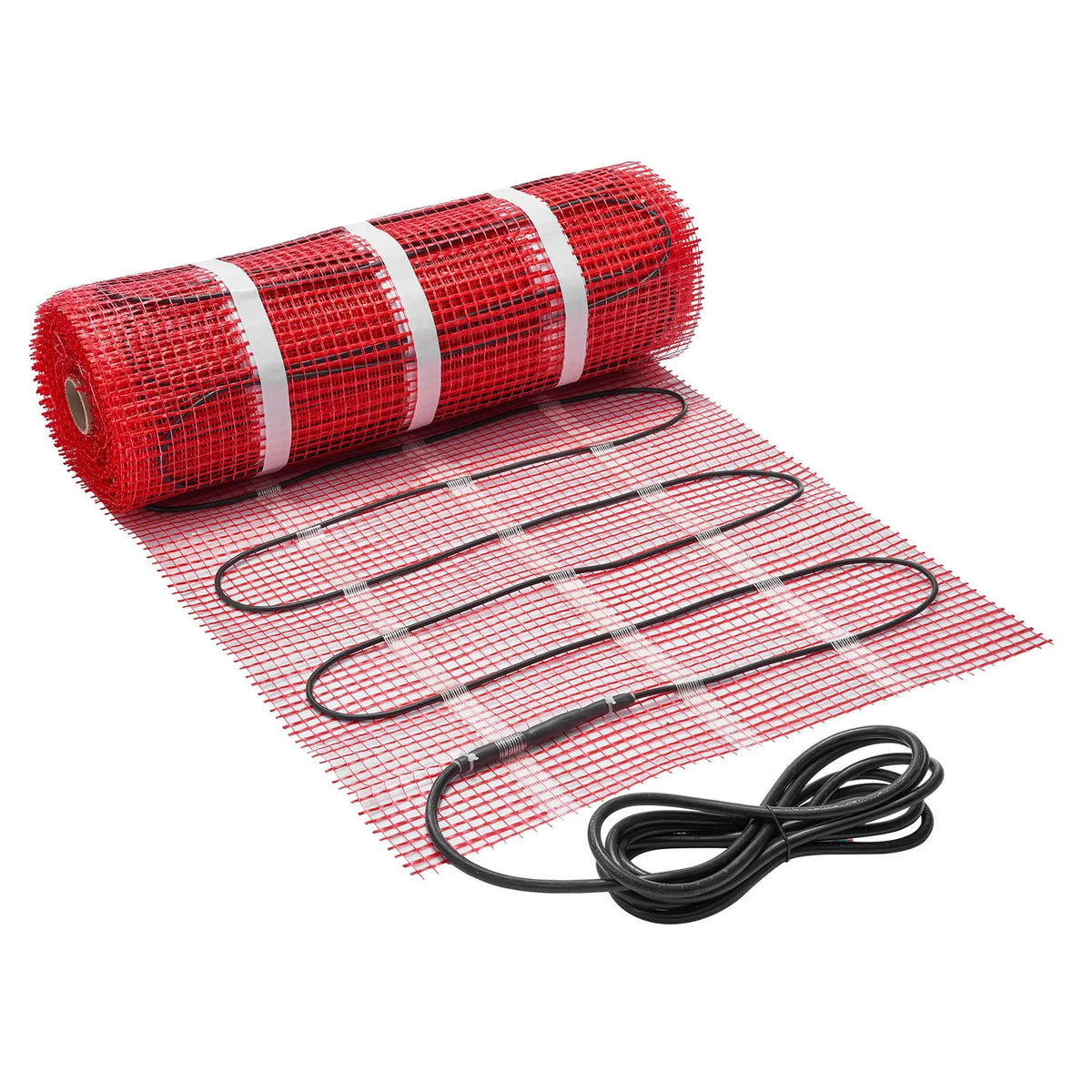 VEVOR 80 sqft Self-Adhesive Mesh Floor Heating Mat System, 120V Electric Radiant Heated Floor System SHHM-960