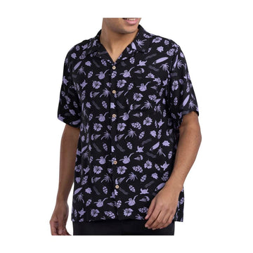 Pokémon Tropical Ditto & Pelipper Black Tropical Shirt - Men