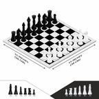 Games Black & White Chess Set – Game for Kids