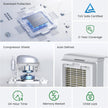 Waykar 2000 Sq. Ft Most Efficient Energy Star 2025 Home & Basement Dehumidifier