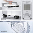 Waykar 2000 Sq. Ft Most Efficient Energy Star 2025 Home & Basement Dehumidifier