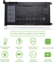 42WH WDX0R WDXOR Laptop Battery for Dell Inspiron 13 15 5000 7000 Series 15 7579 7560 7569 5565 5567 5570 13 7368 7378 5368 5379 17 5765 5767 Latitude 3490 3590 3340 3190 Vostro 5468 5568 P69G P58F