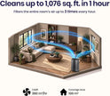 WINIX 5300-2 Air Purifier for Home Large Room Up to 1740 Ft² in 1 Hr With Air Quality Monitor, True HEPA, Carbon Filter and Auto Mode, Captures Pet Allergies, Smoke, Dust
