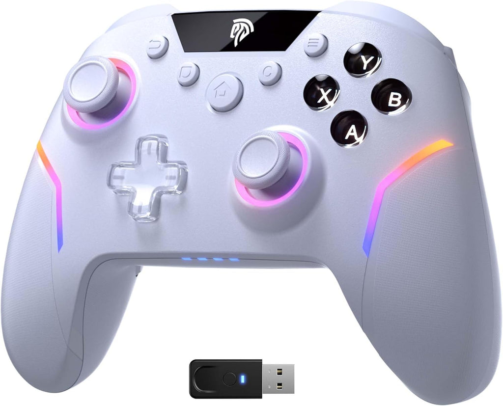 EasySMX X20 Wireless PC Controller with Mech Buttons, 2-Stage Hall Effect Stick
