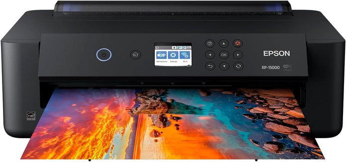 Epson Expression Photo HD XP-15000 Wireless Wide-Format Inkjet Printer 6-color wide-format photo printing; up to 9.2 ppm, 13 x 19 in., auto 2-sided