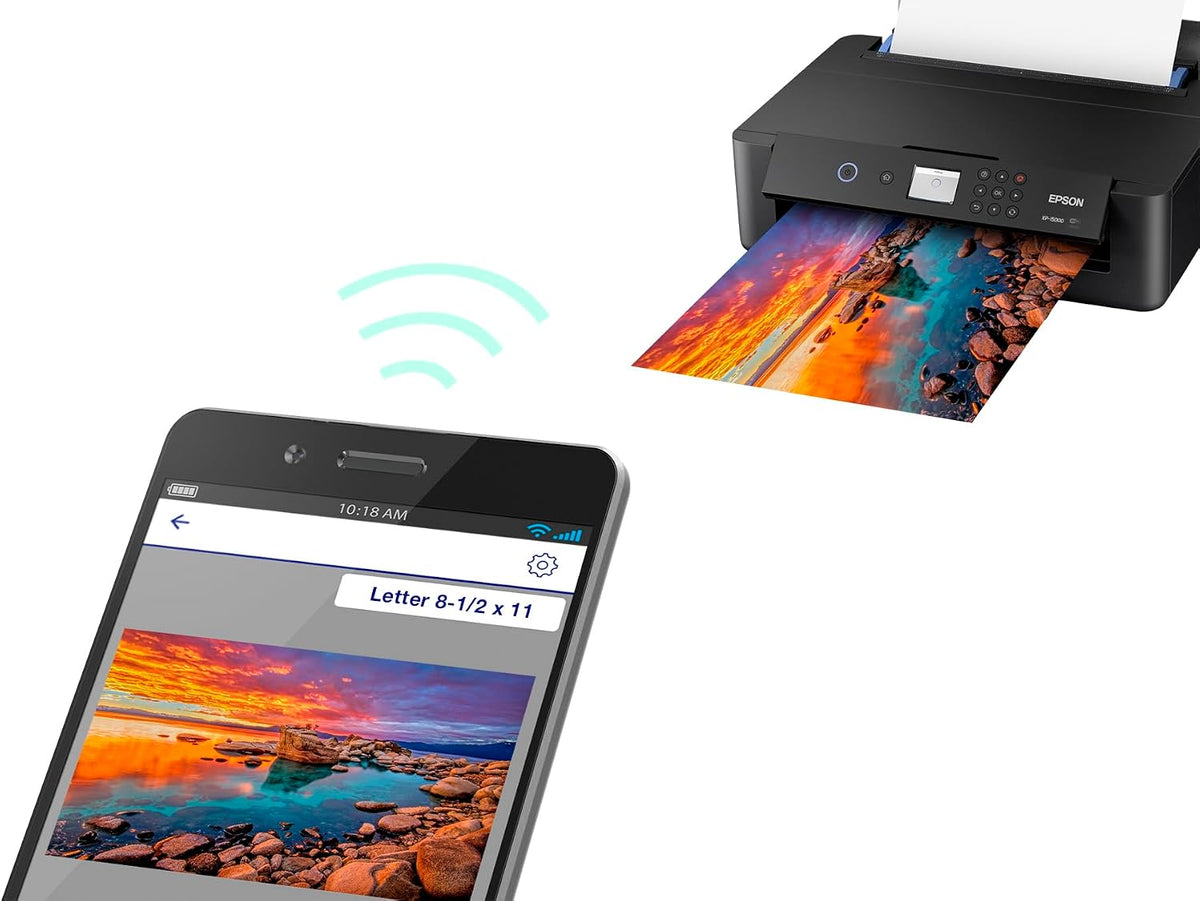 Epson Expression Photo HD XP-15000 Wireless Wide-Format Inkjet Printer 6-color wide-format photo printing; up to 9.2 ppm, 13 x 19 in., auto 2-sided