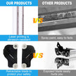 Zozen Drywall Cutting Tool, Foldable Drywall Cutter, Metric + Imperial Scale, Easy Ripper