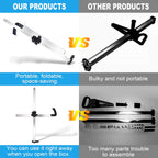 Zozen Drywall Cutting Tool, Foldable Drywall Cutter, Metric + Imperial Scale, Easy Ripper